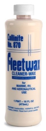 Collinite fiberglass, gel coat, lacquer and enamel boat 2n1  wax no. 870 16 oz.