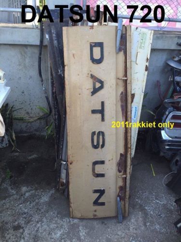 Tailgate shell for  datsun 720 rx original part old use rare part