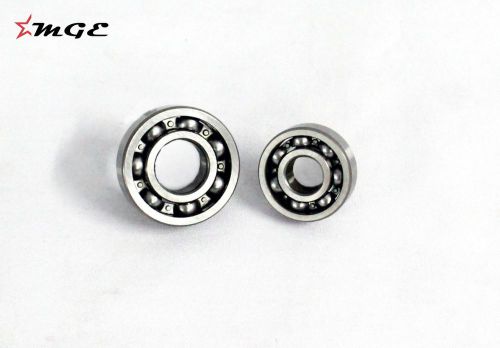 Vespa vbb vba vlb sprint front hub inner &amp; outer bearing 6201-6203 - new @mge