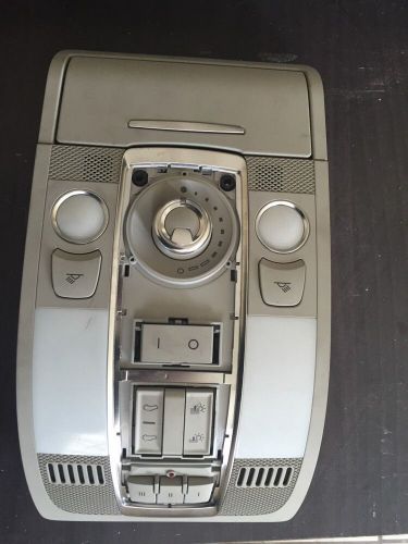2007 2008 2009 2010 2011 2012 audi q7 overhead roof console, w/sunroof &amp; lamps