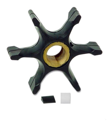 Water pump impeller &amp; key johnson evinrude (40,60,65,70,75 hp) 18-3053 396725
