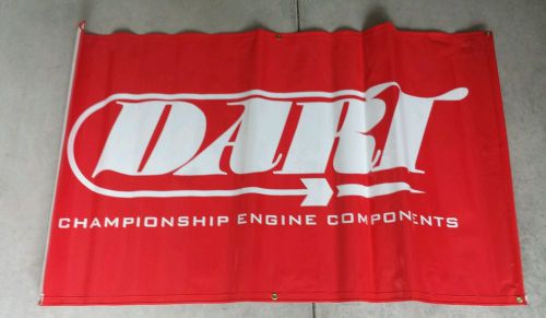 Dart racing equipment banner