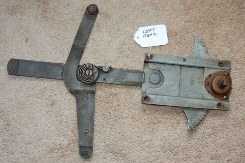 Chrysler dodge plymouth desoto car left rear door window regulator 1940 - 1948