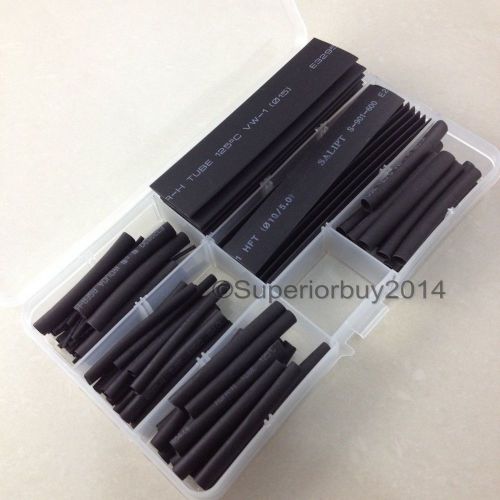 208 Pcs 1MM 2MM 2.5MM 3MM 4MM Heat Shrink Tube Tubing Sleeving Wrap Wire Cable HeatShrinkable-in