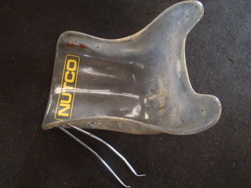 Race go kart shifter tag nutco used seat 12 1/4 narrowest point rotax honda