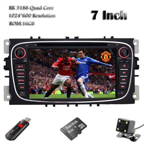 Quad-core hd android 4.4 car dvd gps,navigation for ford focus/mondeo,radio,aux