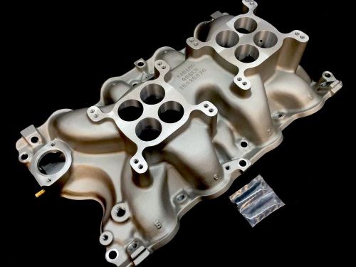Cnc machined ford 429 460 dual quad (8v) intake manifold with cobra jet ports