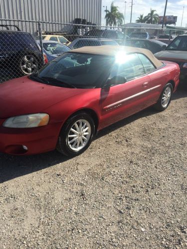 2001  chrysler sebring lxi 68k