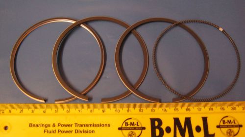 Genuine honda part no. 13011-zg6-010 piston ring set (+.25) honda code 4924536