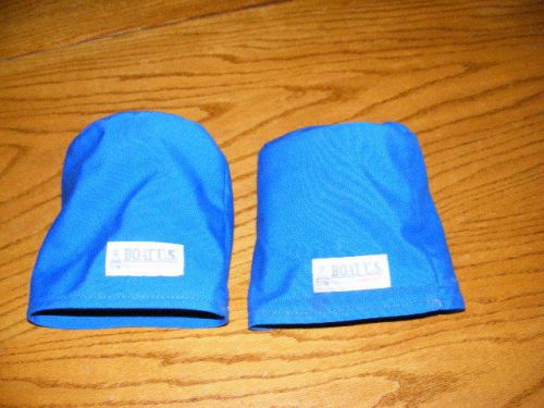2 royal blue boat us 5.5&#034; x 6.5&#034;  winch covers