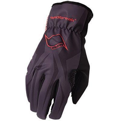 Msr racing windbreak motorcycle gloves black lg/large