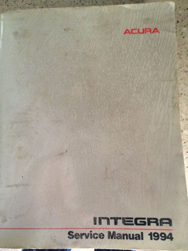 1994 acura integra service repair shop repair workshop manual factory