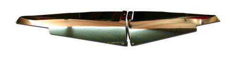 63 impala radiator filler panel polished no engraving 63im-00p