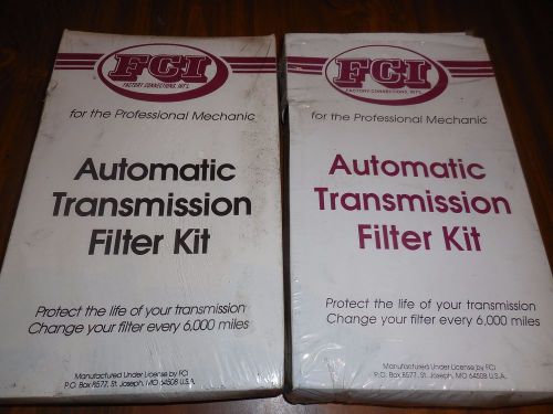 2 nib fci gm automatic transmission filter kits 67-94 &amp; 80-94 brand new in box