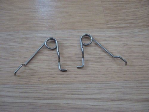 1964 1/2 1965 66 ford mustang console storage bin door springs rh lh