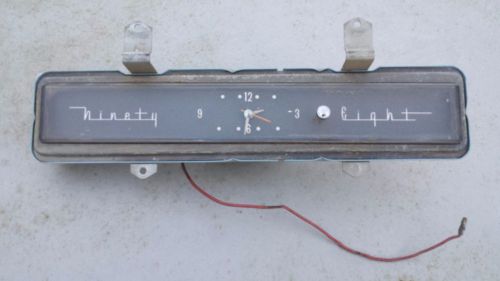 1959 oldsmobile 98 ninety eight clock
