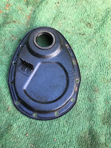 Omc mercruiser timing chain cover 4.3, 5.0, 5.7, 262, 305 and 350 cu in engines