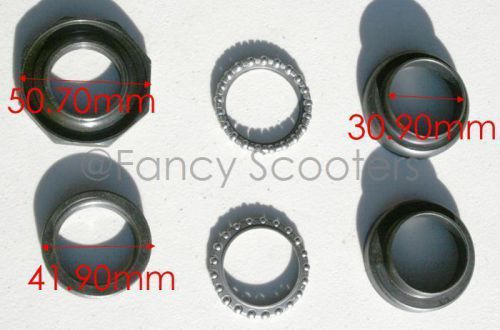 Triple tree center post bearing set for x-15,x-19 super pocket bike 110cc
