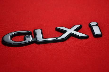 Lancer glx i glxi emblem badge decals logo g076