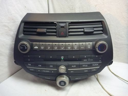 08 09 10 11 12 honda accord radio cd mp3 player 4ba0 39100-ta0-a01 un612
