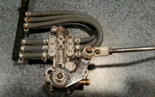 Yamaha oil injection pump with lines - #65l00 - 225/250 ox66 used -free shipping