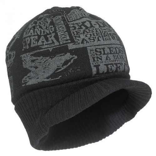 Ski-doo kid&#039;s knitted cap 4474840090 black or grey