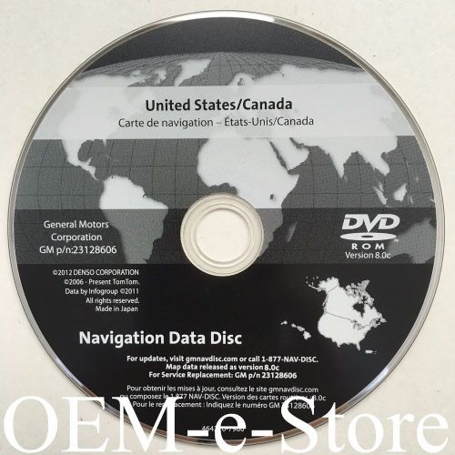 2007 to 2011 chevrolet avalanche / tahoe / hybrid navigation dvd map 8.0c update