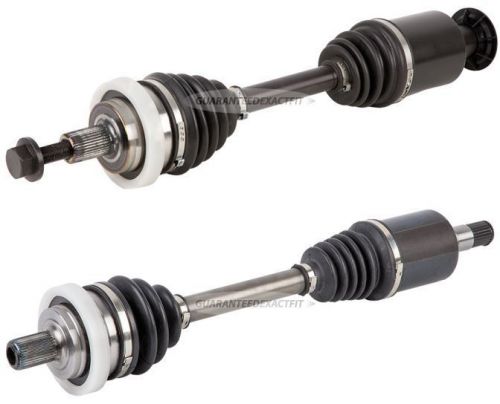 Pair new front right &amp; left cv drive axle shaft assembly for benz e-class 4matic