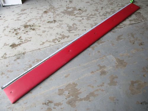 1989 four winns sun downer passenger side long cushion panel  boat red