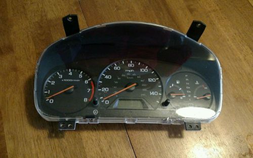 98 99 00 01 02 honda accord ex lx se sedan at speedometer instrument cluster oem
