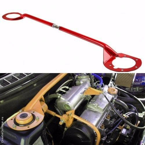Lada front adjustable strut brace bar samara 2108-2109, 2110-2112