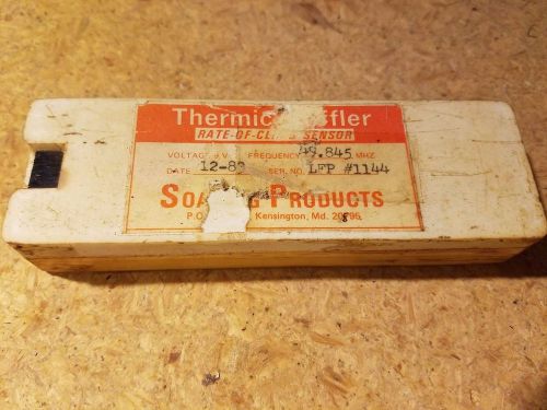 Vintage thermic sniffler rate of climb sensor used