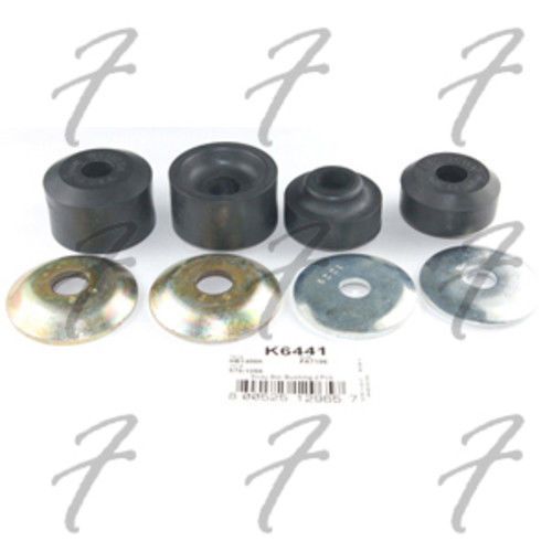 Suspension strut rod bushing kit front parts master k6441
