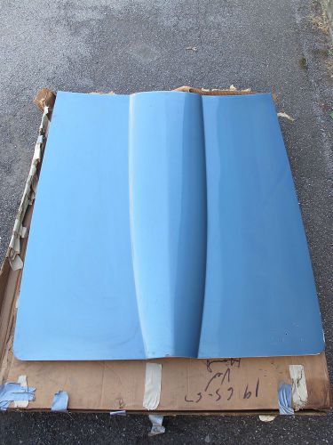 1965 1966 1967 corvette hood small block trophy blue original gm take off