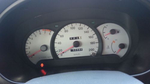 Hyundai accent 2000 - 2003 3 hatch silver manual 1.5 speedometer instrument