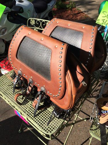 Osprey e-75 leather saddle bags