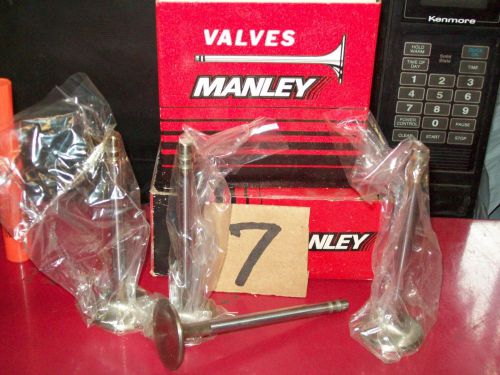 Manley 1.625 std length stainless valves/# 11541/stainless/nos