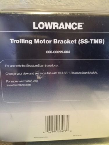 Lowrance, trolling motor bracket (ss-tmb),000-00099-004