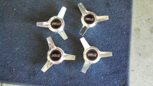 Set of 4 weld wheel spinners