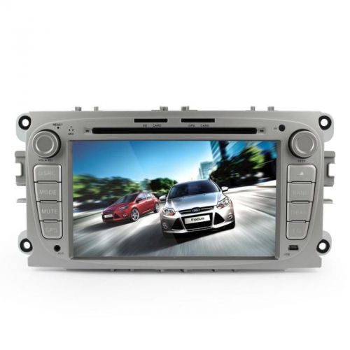 7&#034; car gps navigation in-dash stereo radio bt tv rds for ford mondeo focus s-max