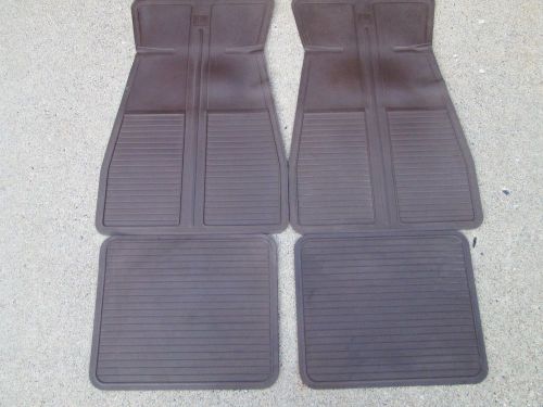 1970s to 1980s gm factory floor mats