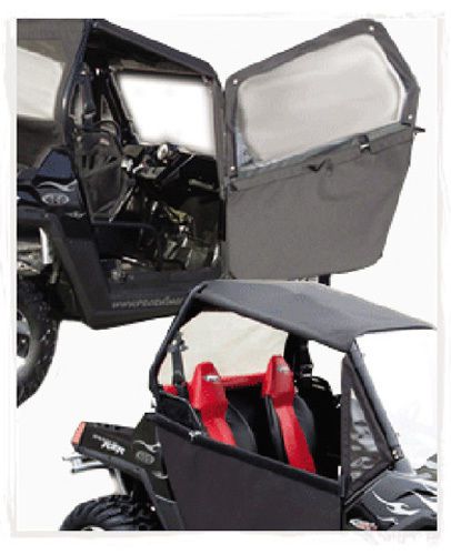 Shockpro rzr full/half doors black