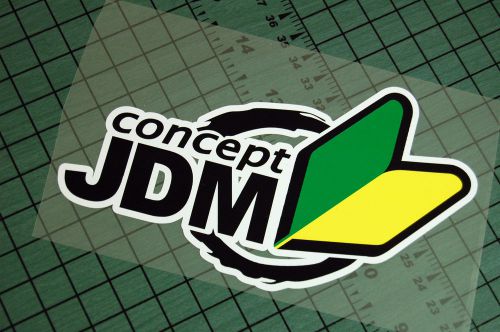 Jdm concept sticker decal vinyl jdm euro drift lowered illest fatlace