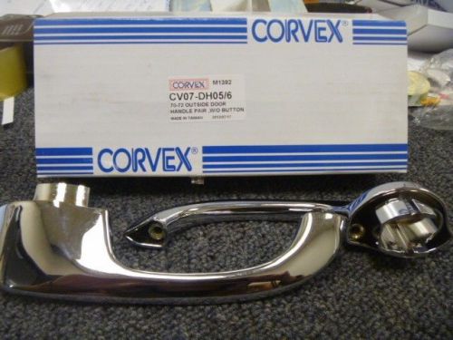 Door handles 70-72 chevelle outside pair chrome