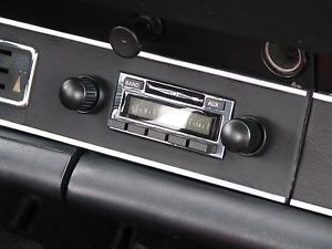 Vintage style stereo am/fm radio early 911 912 porsche aux ipod usb mp3 input