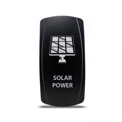 Ch4x4 rocker switch solar power symbol 2 - amber led