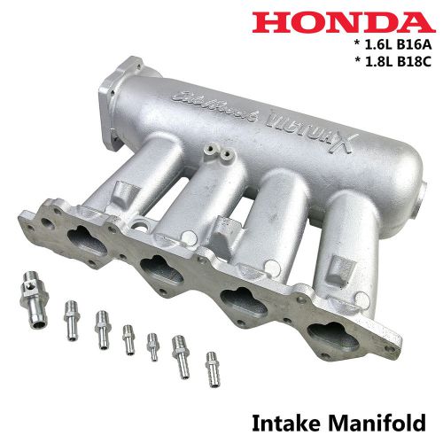 Aluminium intake manifold fit for honda civic ek integra typer dc2 db8 b16a b18c