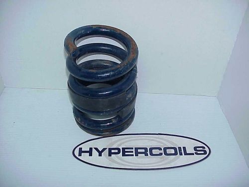 Hyperco #1575 front coil spring w/ rubber spacer 8-1/2&#034; tall 5-1/2&#034; od   dr565