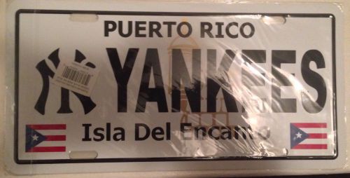 6x12 ny yankees pr  novelty license plate