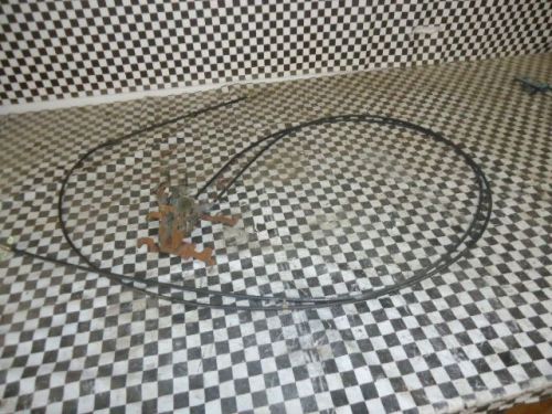 1982,83 datsun 280zx 2+2 rear side glass/window controls/latch with cables!!!